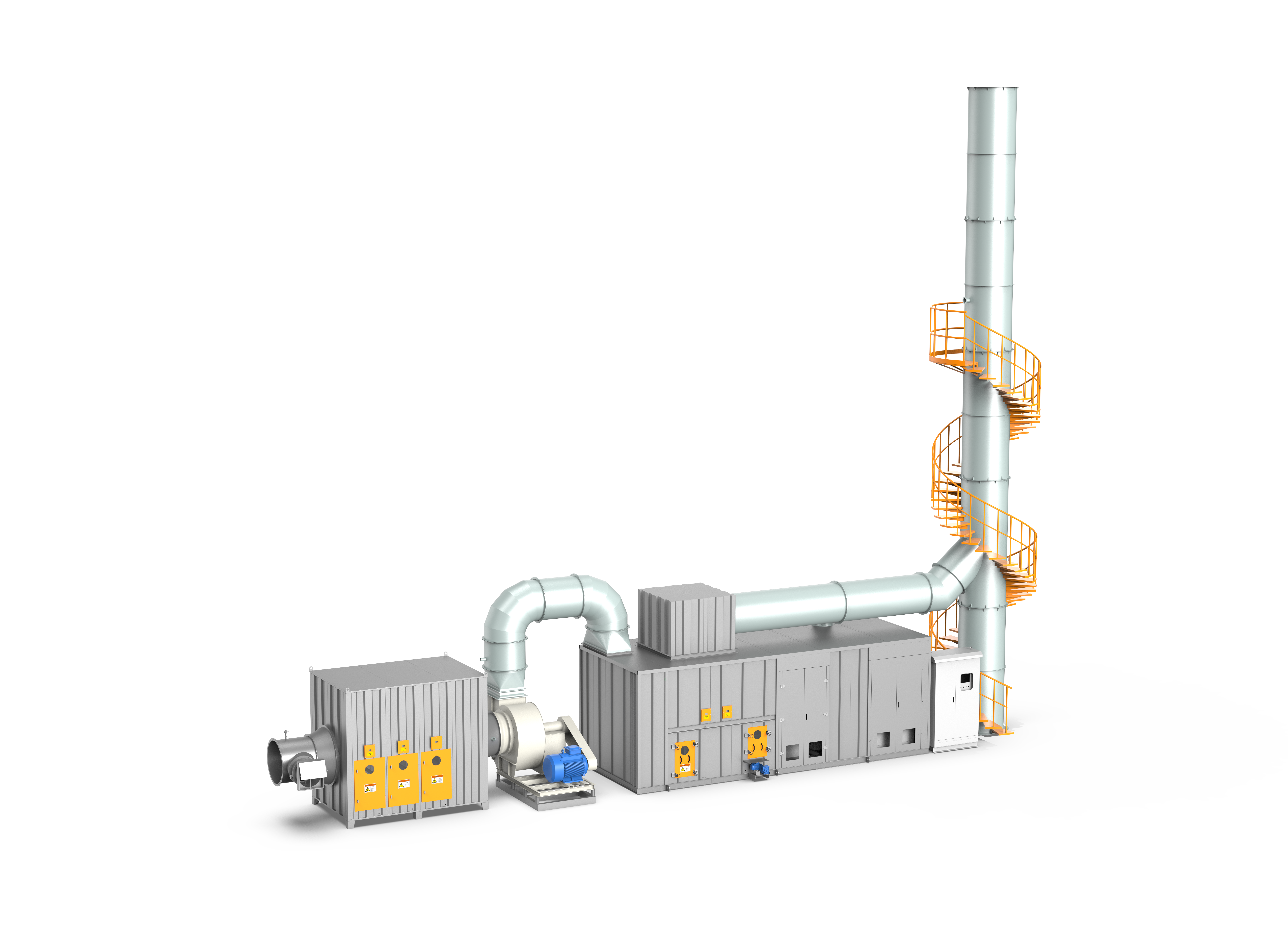 Zeolite Rotor + Catalytic Oxidizer