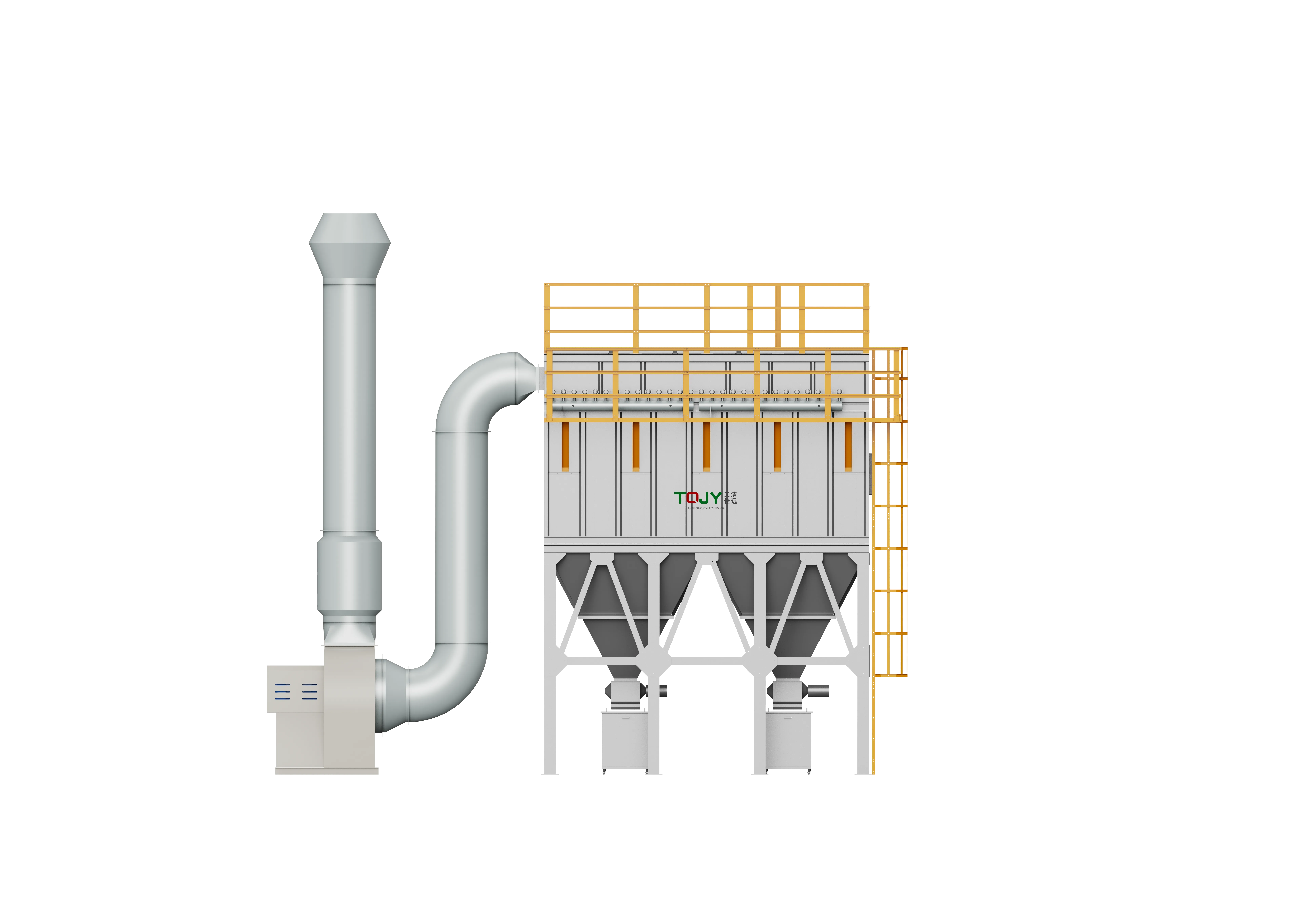 304 Stainless Steel Pulse Baghouse