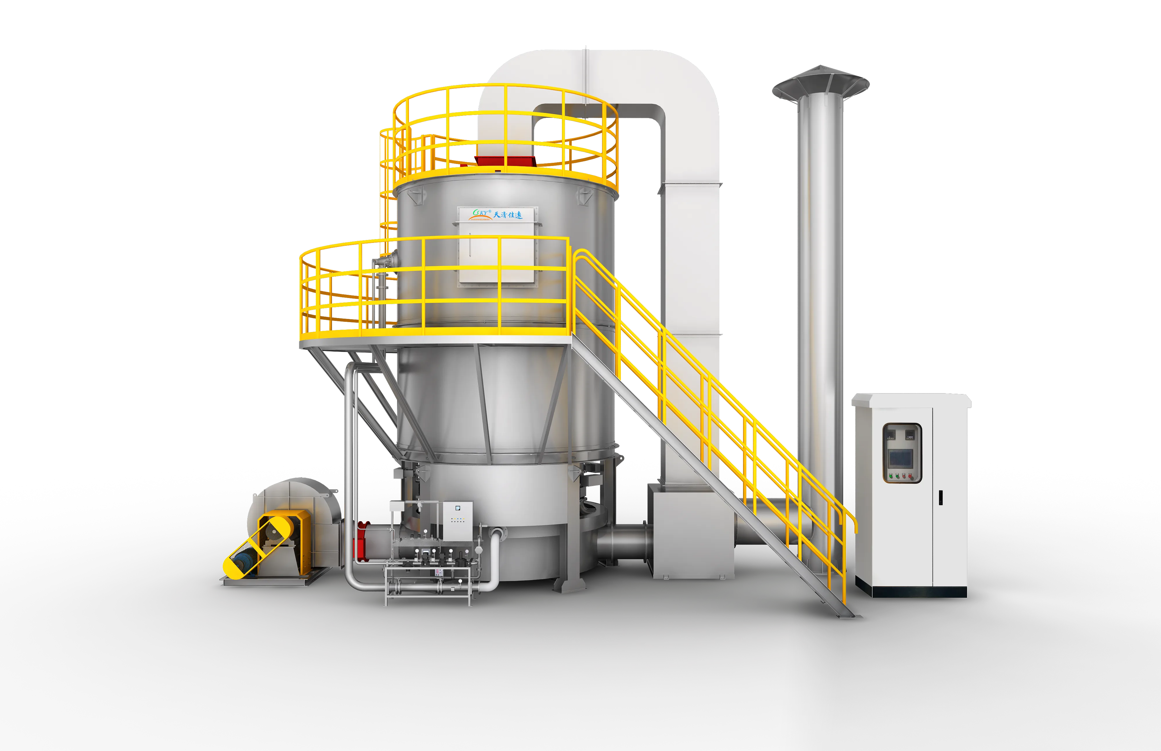 Optical Film Coating Rotary RTO Project