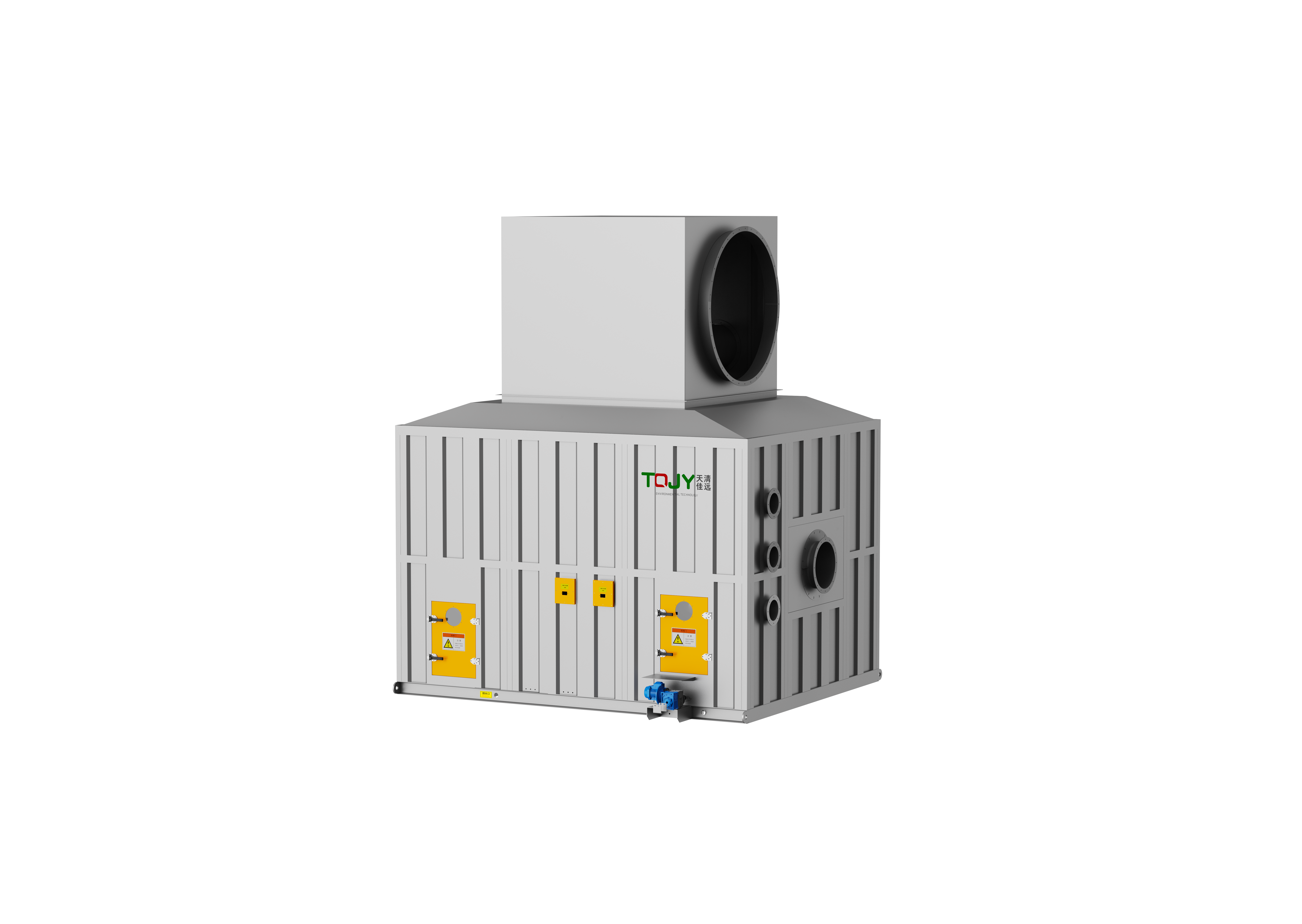 Zeolite Rotor Concentrator view 5
