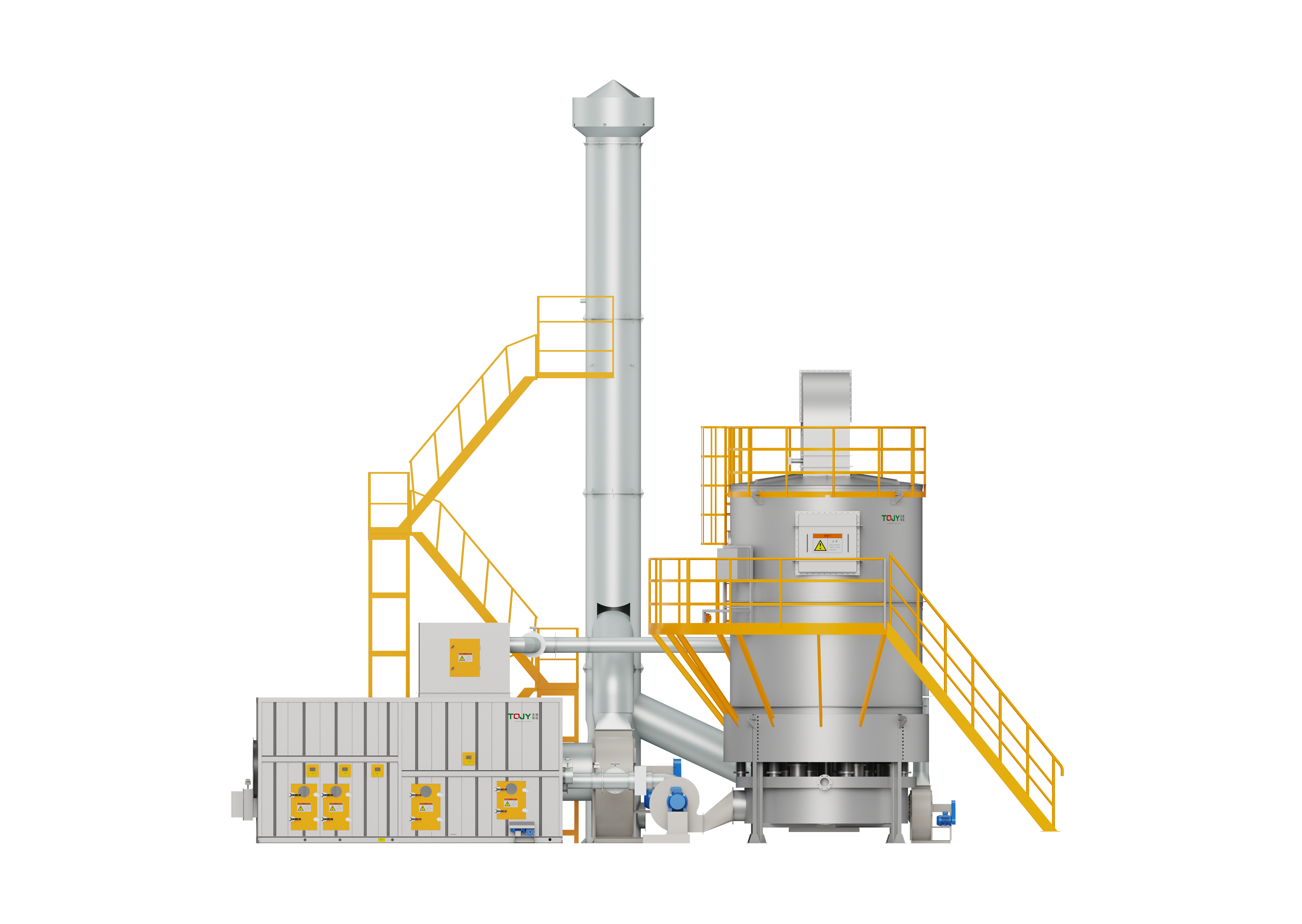 Zeolite Rotor + Rotary RTO System