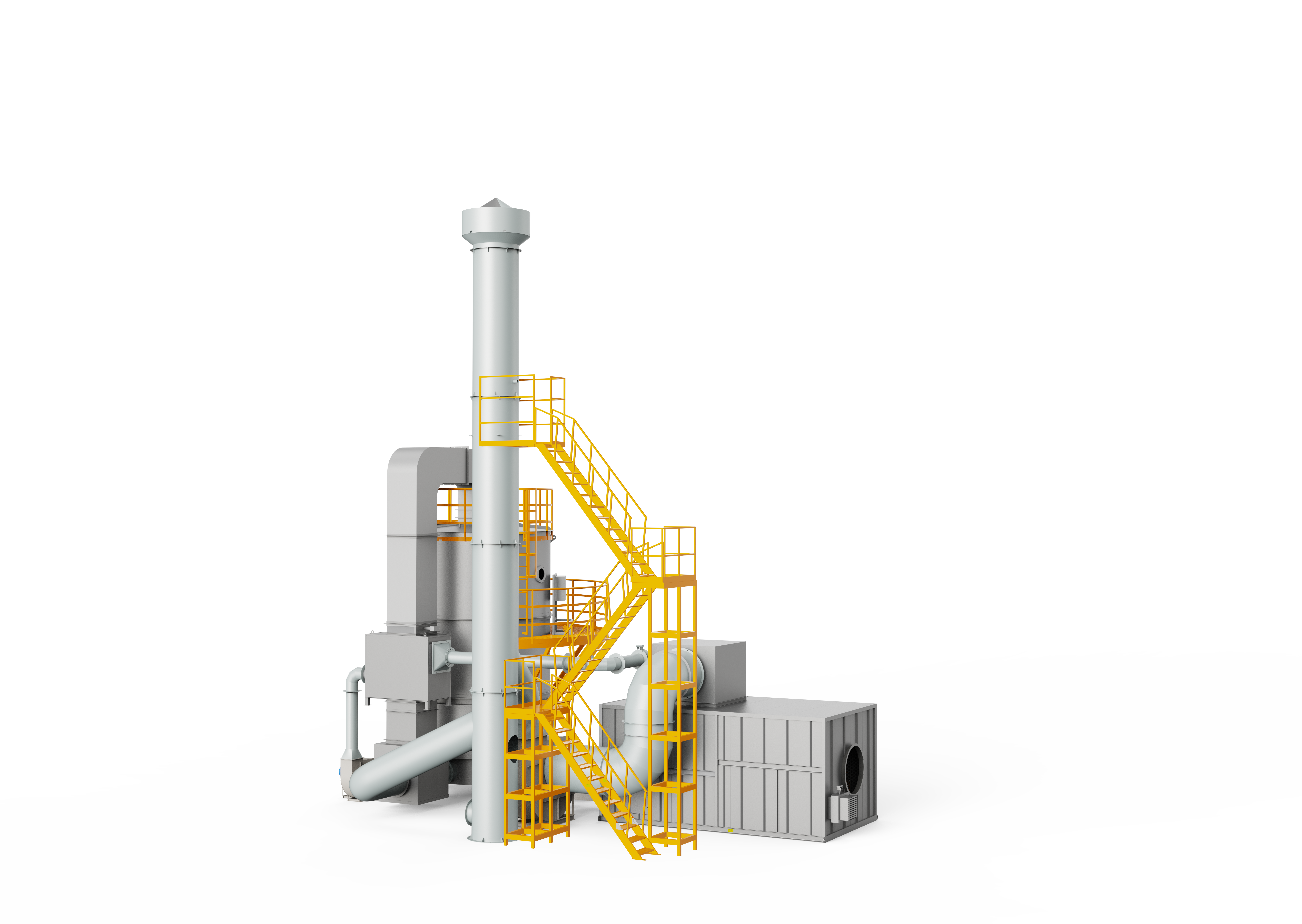 Zeolite Rotor + Three-Bed RTO System view 4