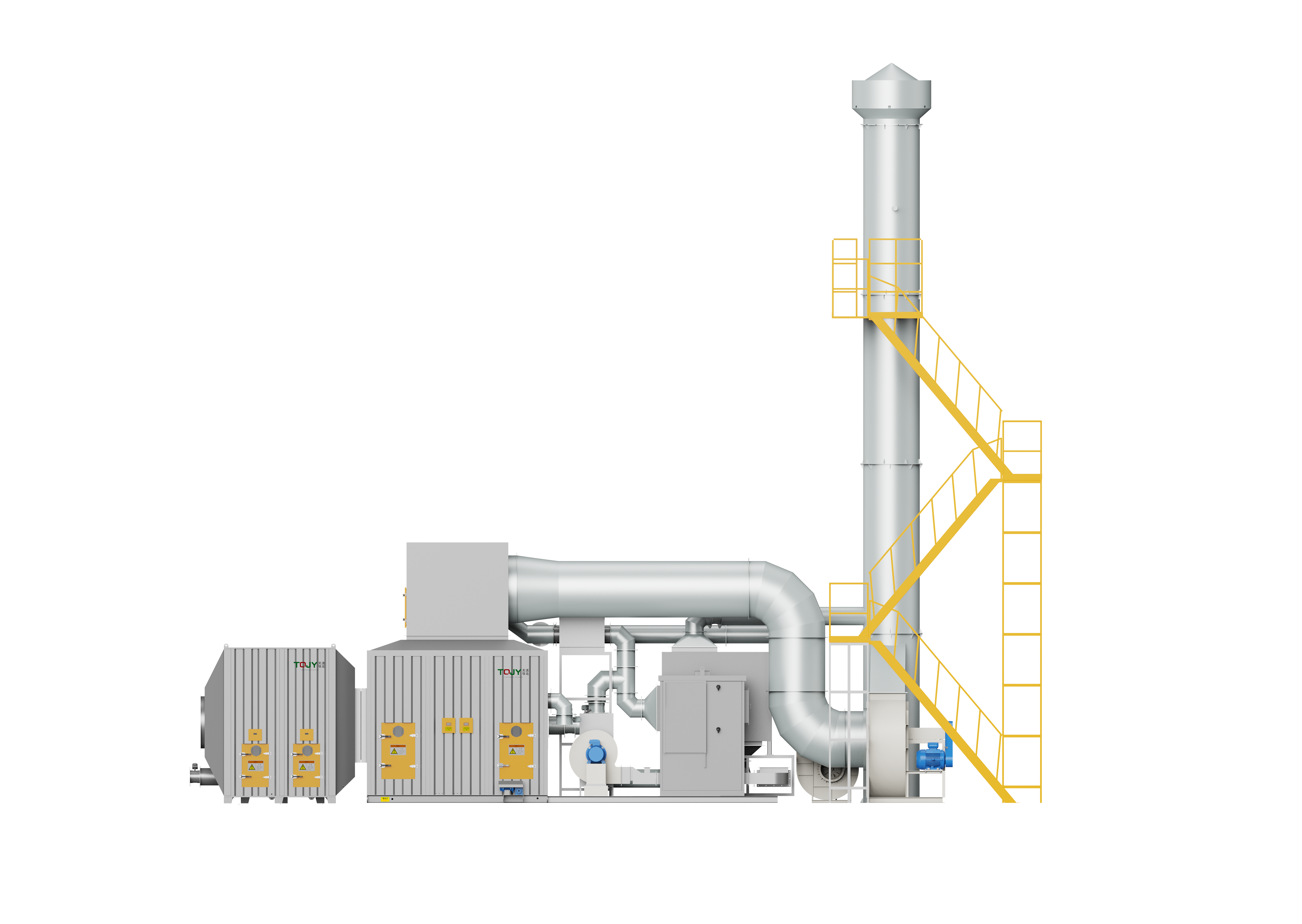 Zeolite Rotor Concentrator view 3