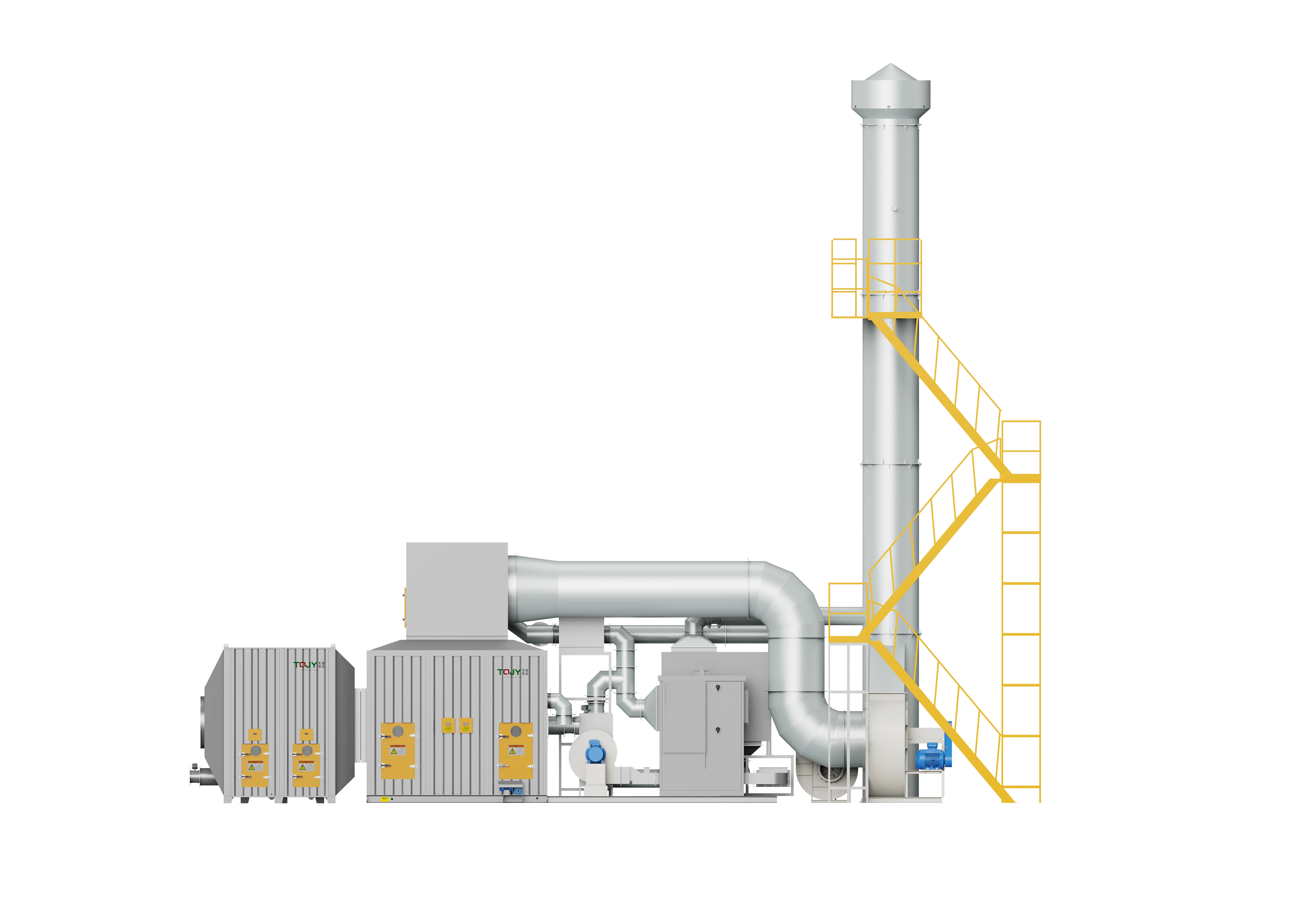 Zeolite Rotor Concentrator view 3